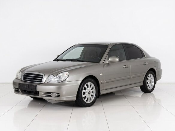2007 Hyundai Sonata ТагАЗ IV (EF) Рестайлинг, бежевый, 469000 рублей - вид 2