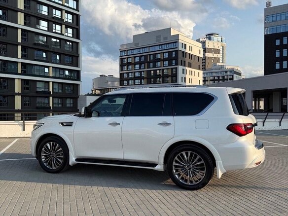 2021 Infiniti QX80 I Рестайлинг 3, белый, 6500000 рублей - вид 10