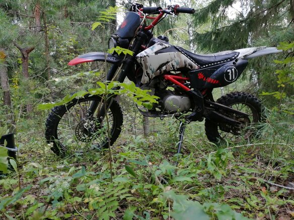 2012 Irbis TTR 125, чёрный, 55000 рублей - вид 6
