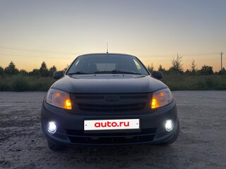2014 Lada (ВАЗ) Granta I, серый, 550000 рублей, вид 2