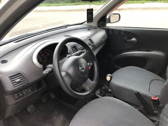 2003 Nissan Micra III (K12), серебристый, 250000 рублей - вид 4