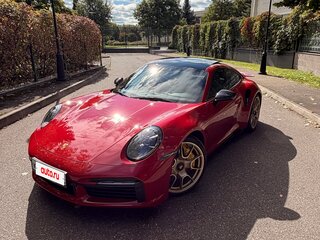 2020 Porsche 911 Turbo S VIII (992), красный, 25600000 рублей, вид 1