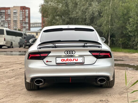 2014 Audi A7 I (4G), серебристый, 2100000 рублей - вид 6