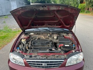 2006 Kia Spectra I Рестайлинг 2, красный, 260000 рублей, вид 2