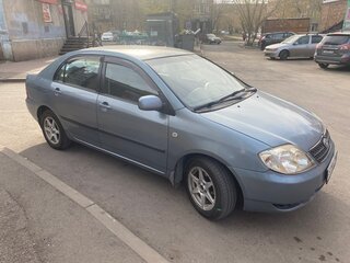 2002 Toyota Corolla IX (E120, E130), синий, 480000 рублей, вид 2
