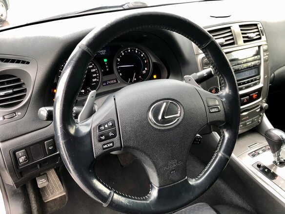 2007 Lexus IS 250 II, серебристый - вид 11