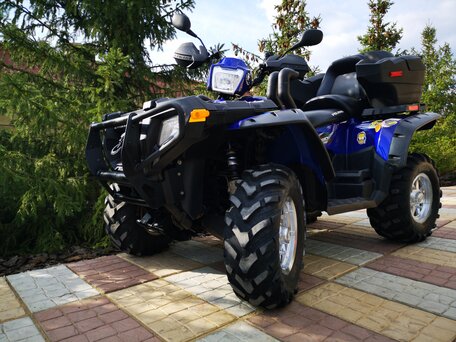 2008 Polaris Sportsman 800, синий, 577000 рублей, вид 1