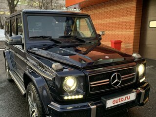 2013 Mercedes-Benz G-Класс AMG 63 AMG I (W463) Рестайлинг 2, синий, 4400000 рублей, вид 2