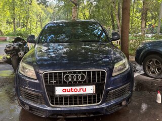 2008 Audi Q7 I (4L), синий, 1450000 рублей, вид 1