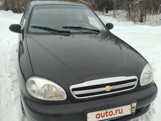 2008 Chevrolet Lanos I, чёрный, 430000 рублей, вид 1