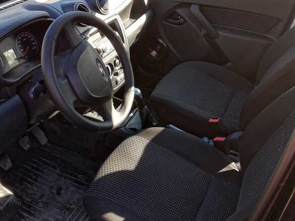 2013 Lada (ВАЗ) Granta I, чёрный, 565000 рублей - вид 3