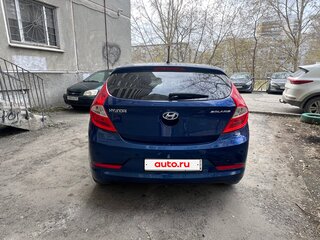 2015 Hyundai Solaris I Рестайлинг, синий, 1100000 рублей, вид 2