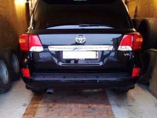 2014 Toyota Land Cruiser 200 Series Рестайлинг 1, чёрный, 5500000 рублей, вид 5