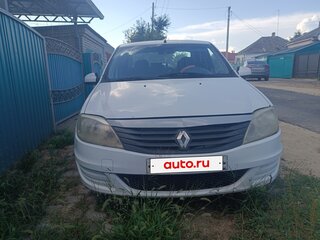 2013 Renault Logan I Рестайлинг, белый, 350000 рублей, вид 1