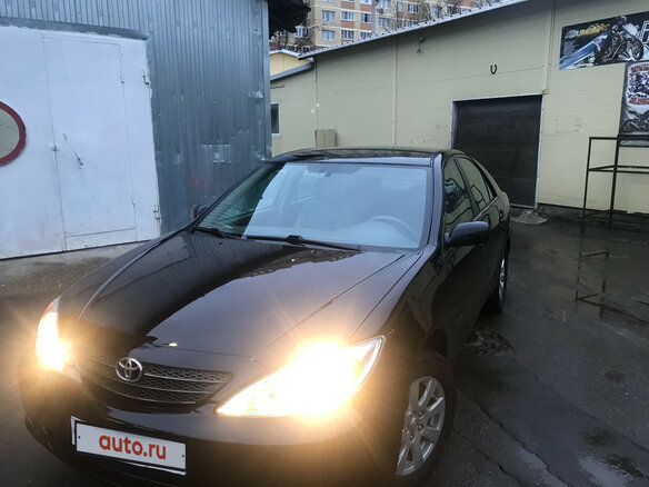 2004 Toyota Camry V (XV30), чёрный