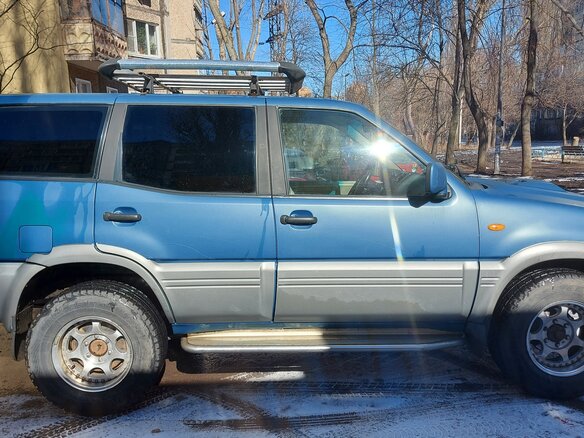 2002 Nissan Terrano II Рестайлинг 2, синий, 750000 рублей - вид 2