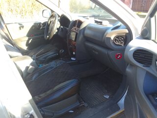 2003 Hyundai Santa Fe I, серебристый, 250000 рублей, вид 4