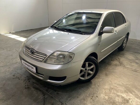 2006 Toyota Corolla IX (E120, E130) Рестайлинг, серебристый