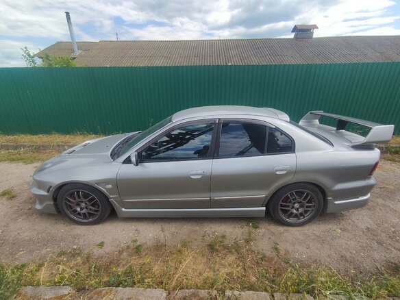 2002 Mitsubishi Galant VIII Рестайлинг, серый - вид 8