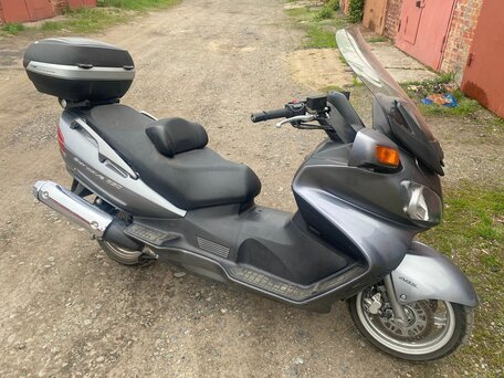 2007 Suzuki Burgman (SkyWave) 650, серебристый, 550000 рублей, вид 1