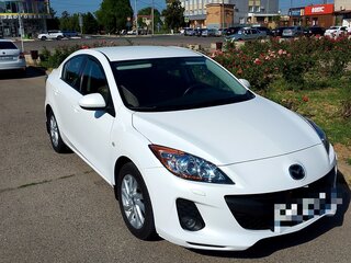 2012 Mazda 3 II (BL) Рестайлинг, белый, 1400000 рублей, вид 1