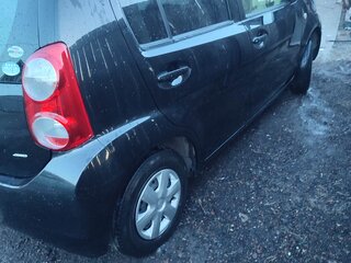 2012 Toyota Passo II (C30), чёрный, 670000 рублей, вид 3