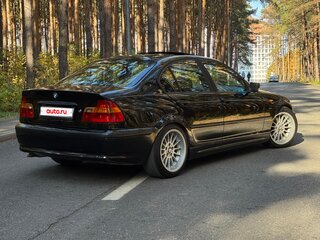 2002 BMW 3 серии 318d IV (E46) Рестайлинг, чёрный, 930000 рублей, вид 4
