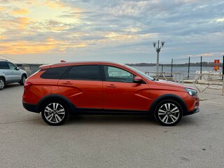 2021 Lada (ВАЗ) Vesta SW I, оранжевый, 1500000 рублей, вид 3