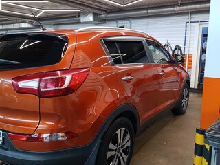 2012 Kia Sportage III, оранжевый, 1400000 рублей, вид 4