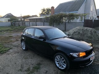 2008 BMW 1 серии 118i I (E81/E82/E87/E88) Рестайлинг, чёрный, 1200000 рублей, вид 3