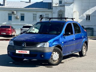 2007 Renault Logan I, синий, 125000 рублей, вид 2