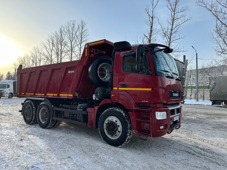 2020 КамАЗ 6580, красный, 4650000 рублей, вид 4