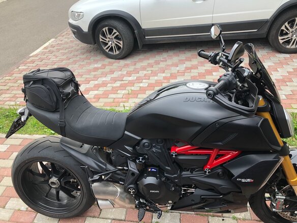 2019 Ducati Diavel, чёрный - вид 1