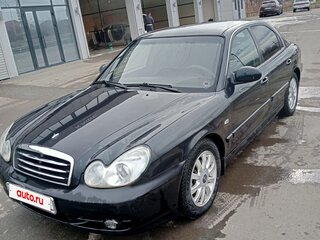 2006 Hyundai Sonata ТагАЗ IV (EF) Рестайлинг, чёрный, 550000 рублей, вид 1
