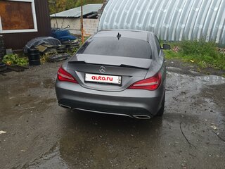 2016 Mercedes-Benz CLA 200 I (C117, X117) Рестайлинг, серый, 1500000 рублей, вид 4