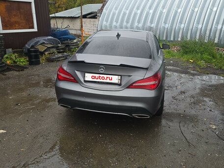 2016 Mercedes-Benz CLA 200 I (C117, X117) Рестайлинг, серый, 1500000 рублей, вид 4