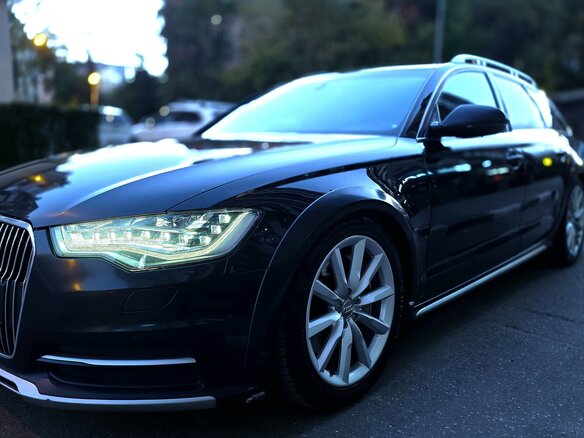 2012 Audi A6 allroad III (C7), чёрный, 1830000 рублей - вид 3