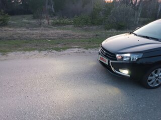 2020 Lada (ВАЗ) Vesta I, чёрный, 1100000 рублей, вид 4