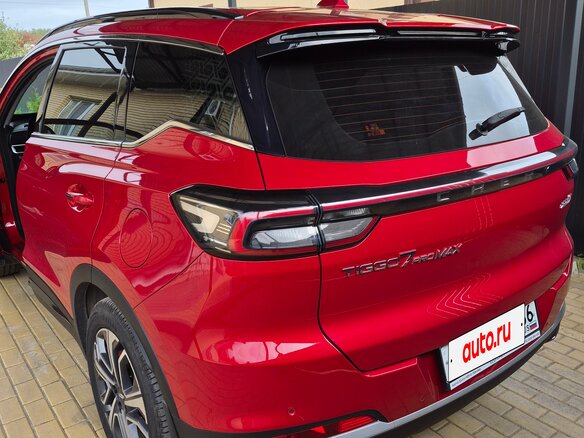 2024 Chery Tiggo 7 Pro Max I Рестайлинг, красный, 2100000 рублей - вид 4