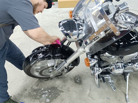 2007 Honda VTX 1800, чёрный - вид 13