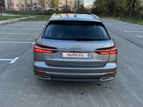2019 Audi A6 45 TFSI V (C8), серый, 3500000 рублей - вид 2
