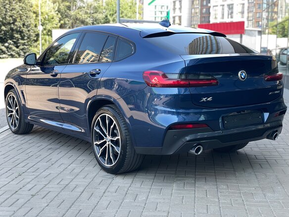 2018 BMW X4 30d II (G02), синий - вид 5