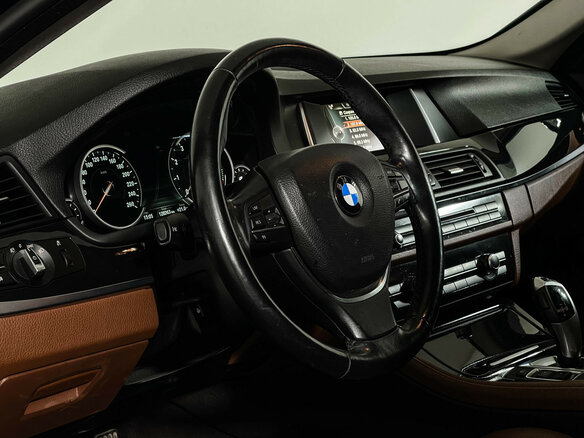 2015 BMW 5 серии 520i VI (F10/F11/F07) Рестайлинг, синий - вид 11