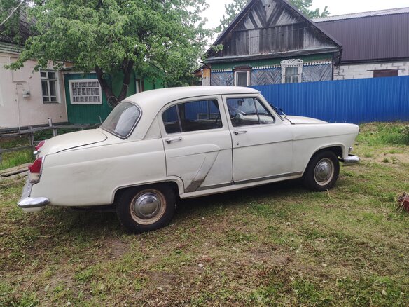 1956 ГАЗ 21 «Волга» 21Г, белый, 165000 рублей - вид 4