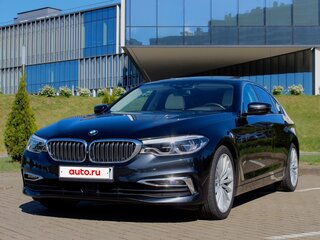 2019 BMW 5 серии 530d VII (G30/G31/G38), чёрный, 2750000 рублей, вид 3