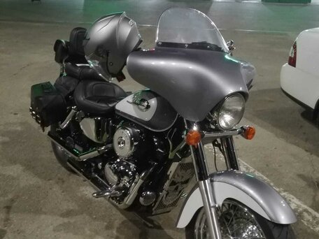 2001 Honda Shadow 750, серебристый, 600000 рублей, вид 5