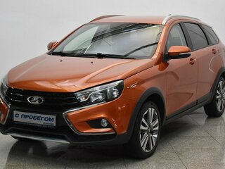 2020 Lada (ВАЗ) Vesta SW Cross I, оранжевый, 1250000 рублей, вид 1