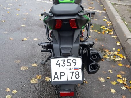 2022 Bajaj Dominar 400, зелёный, 400000 рублей, вид 4