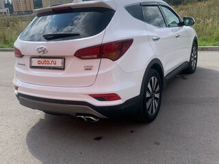 2017 Hyundai Santa Fe III Рестайлинг, белый, 2600000 рублей, вид 5