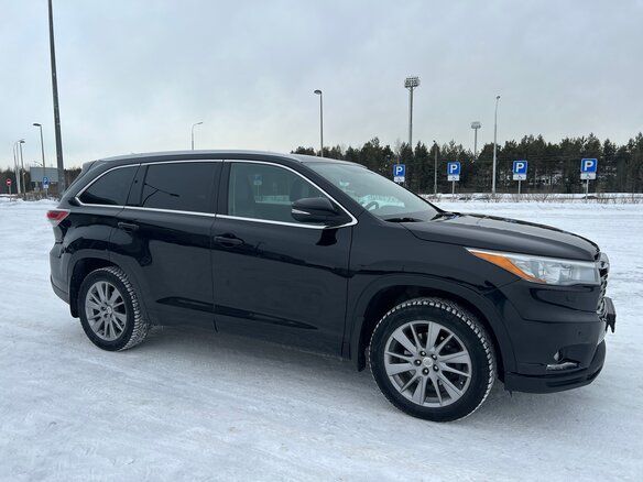 2013 Toyota Highlander III (XU50), чёрный, 3250000 рублей - вид 9